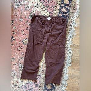 Gil Rodriguez Brown Adjustable Cargo Pant - Never Worn